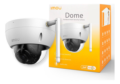 Cámaras De Seguridad Domo Imou Exterior Wifi Ip 5mp 0