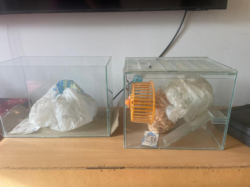 Vendo Cajas Para Hamsters Con Accesorios 0