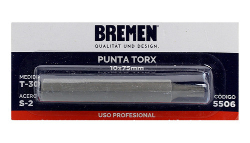 Punta Torx T30 Larga Bremen 0