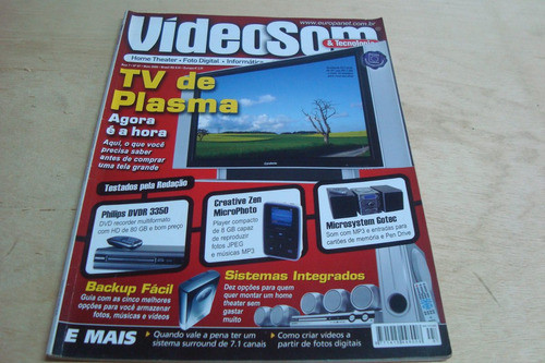 Llrmu= Video Som 97 - Tv De Plasma Creative Zen Backup Facil 0