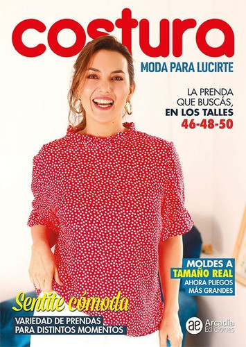 Revista Costura Moda Para Lucirte- Arcadia Ediciones 0