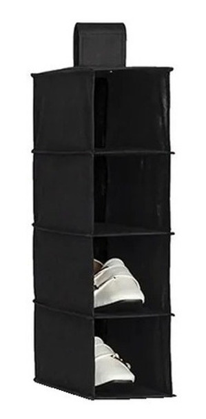 Organizador De Zapatos Ropa Colgante 4 Estantes Divisiones 0