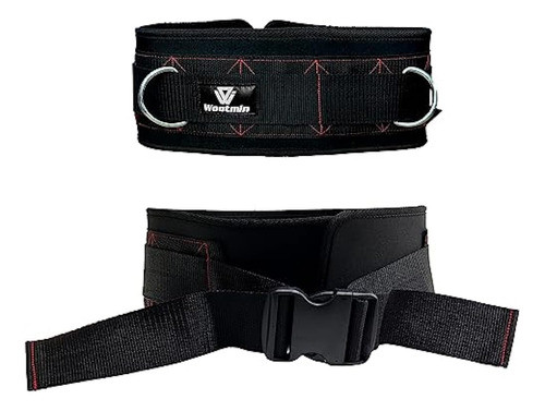 Cinturón De Entrenamiento Con Pesas Wootmin, Acolchado Grues 0
