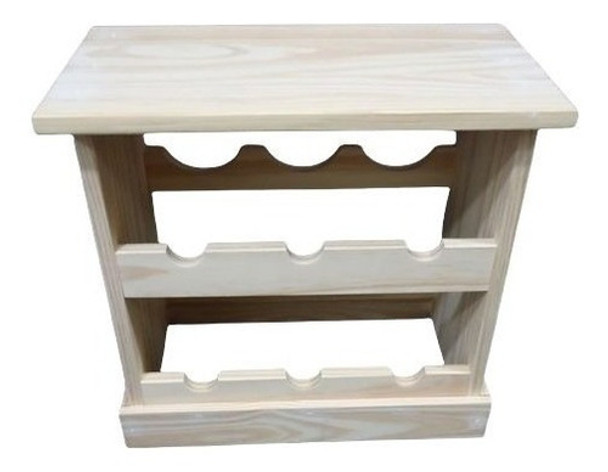 Bodega De Madera En Pino Para 6 Botellas Excelente Calidad 0 Bodega De Madera En Pino Para 6 Botellas Excelente Calidad 0