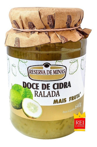 Doce De Cidra Ralada 640g  Reserva De Minas 3 Unidades 0