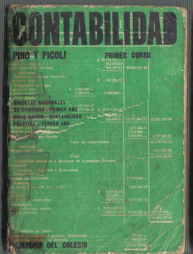 Contabilidad 1 - Pino Y Picoli . Del Colegio 0