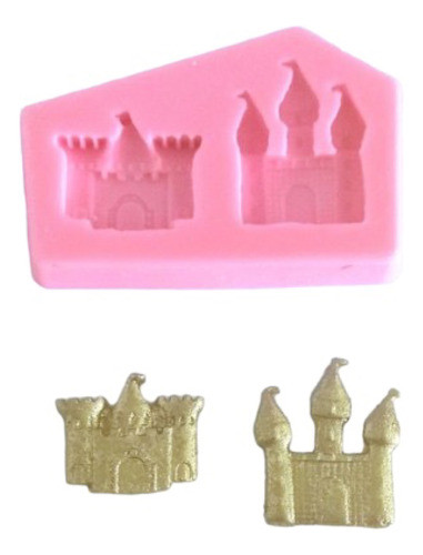 Molde Mini Castelo Da Princesa 0