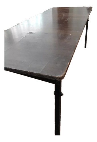 Mesa Rectangular Plegable Madera 1,83mx70cm Salones Eventos 0