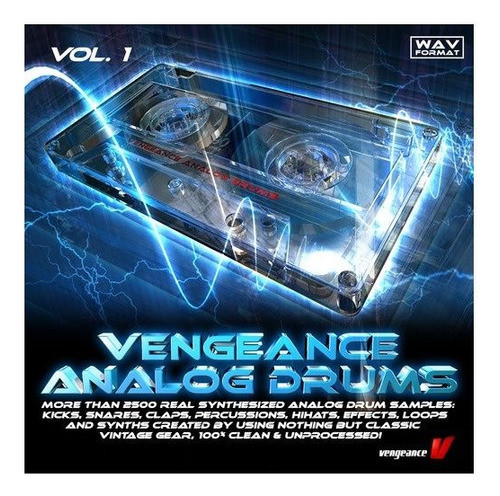 Sample Pack Vengeance - Analog Drums 0