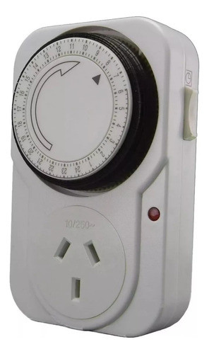 Temporizador Timer Mecanico Enchufable 2200w 10a Pronext 0