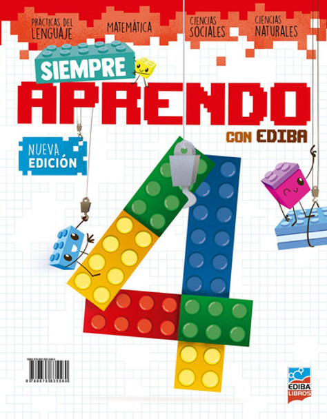 Siempre Aprendo Con Ediba 4 - 2024 - Manual Áreas Integradas 0