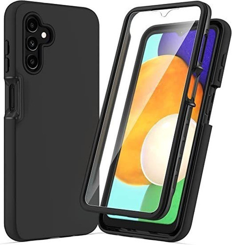 Funda Con Protector De Pantalla Samsung Galaxy A13 5g Negra 0