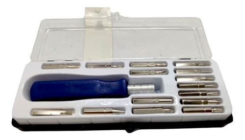 Kit Mini Destornillador 16 En 1 Puntas Intercambiables!!! 0