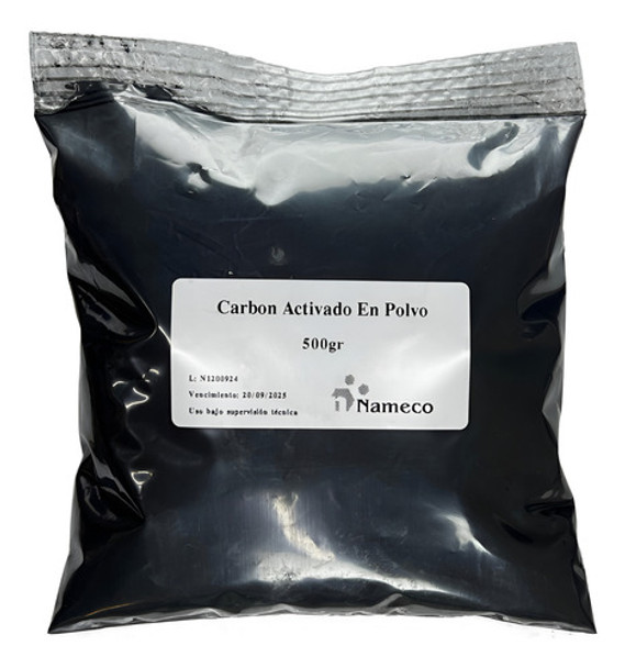 Carbón Activado En Polvo - 500 Gr - Uso Cosmetico 0