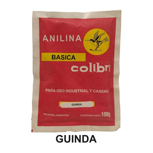 Anilina Basica Colibri X 100 Grs Guinda 0