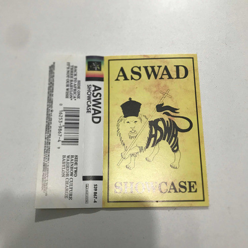 Fita Cassete Reggae- Aswad ( Showcase, Importado ) 0