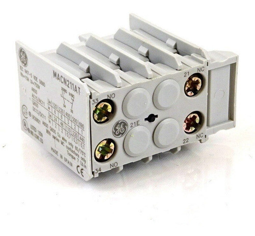 Contacto Auxiliar Frontal 1na + 1nc Para Mini Contactor G.e 0