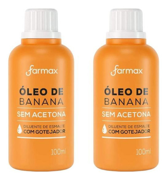 Oleo De Banana Farmax 100ml-kit C/2un 0