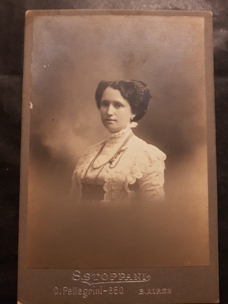 Antigua Fotografía De Estudio. S. Stoppani. 51669. 0
