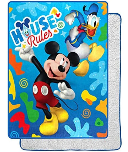 Northwest Mickey Mouse Buddies Rule Manta Extragrande Con Ta 0