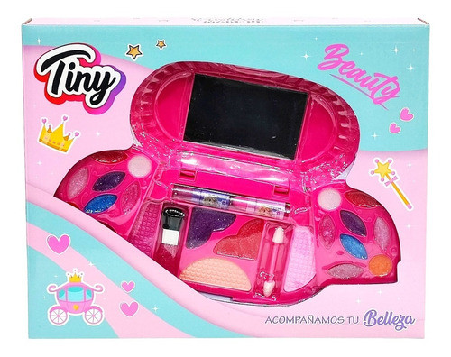 Set De Maquillaje Para Niña Con Glitter Estuche En Caja Tiny 0