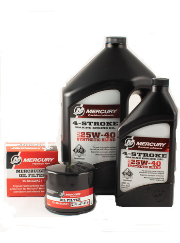 Kit Cambio De Aceite Y Filtro Motor Mercruiser 5,7 0