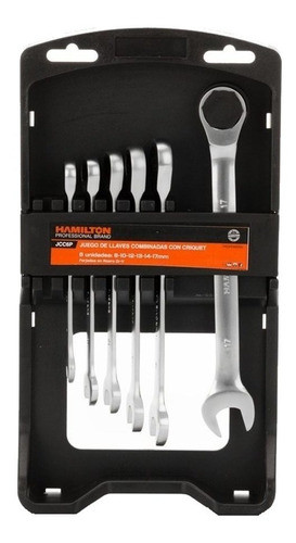 Juego De Llave Combinadas Hamilton 6 Piezas 8 A 17mm Criquet 0