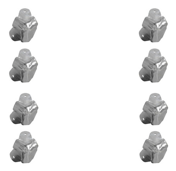 Kit X 8 Unidades Esquinero Metalico Rack Anvil Xpro E303 0