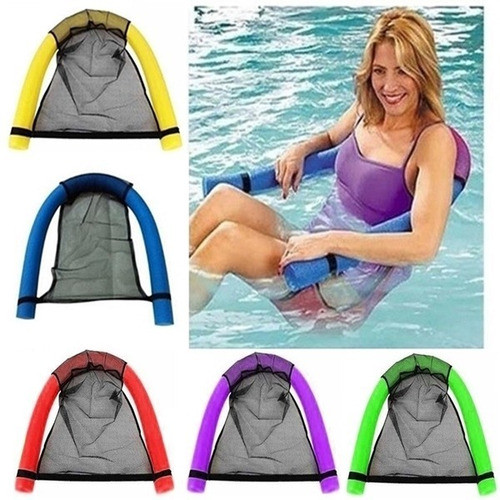 1 Boia Espaguete De Piscina + 1 Cadeira Flutuante Poltrona 0