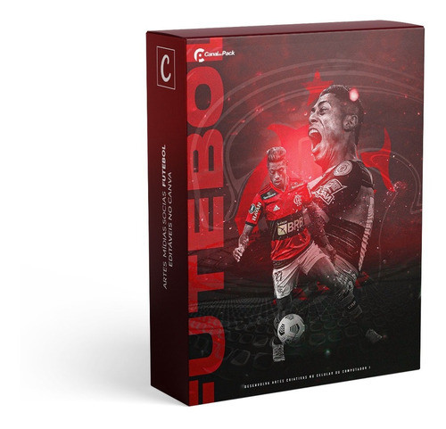 Pack Canva Futebol Editável 45 Artes + Stories 0