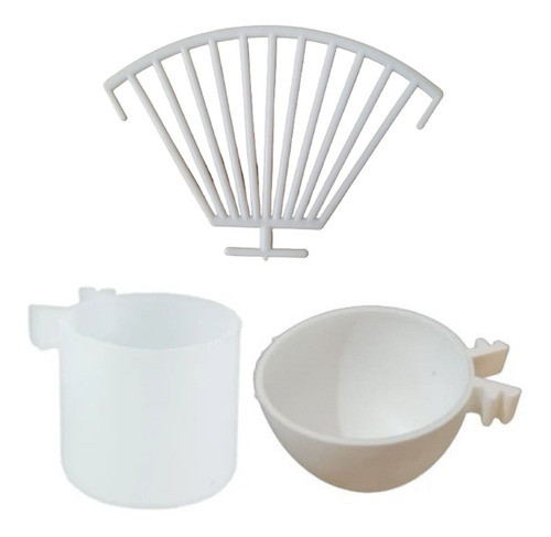 Kit Passaros 12 Porta Vitamina 12 Porta Ovo 12 Porta Verdura 0