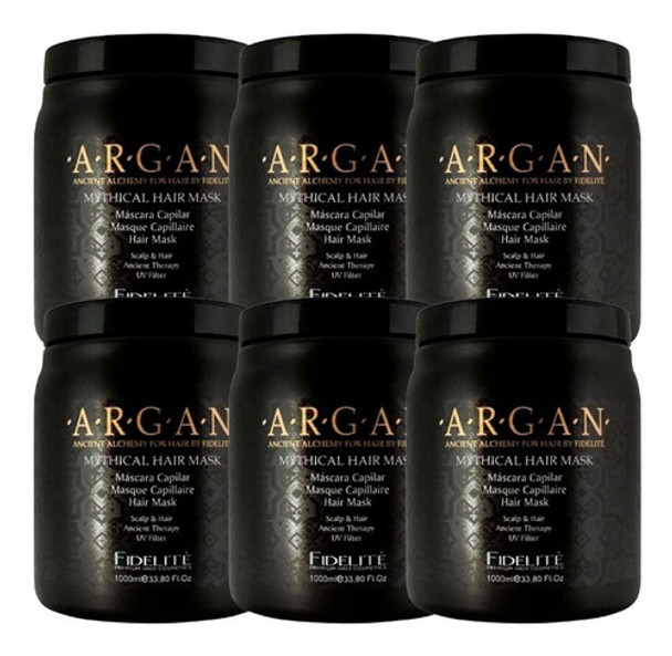 Mythical Mascara Capilar Argan X1000gr. Fidelite X 6 0