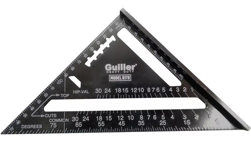 Escuadra De Aluminio Con Sombrero 178mm B178 Guiller Lacueva 0