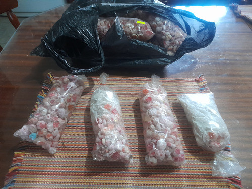 Lote De Bolsitas Florcitas Y Hojas Para Manualidades 0