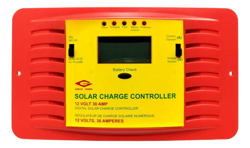 Controlador De Carga Solar 30a 0