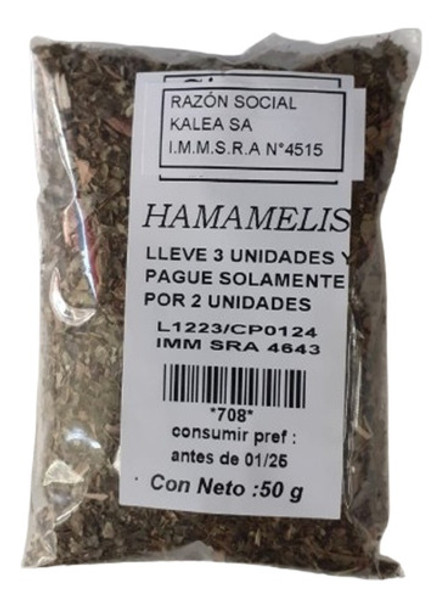 Hamamelis 50 G Lleve 3 Pague Solo 2 0
