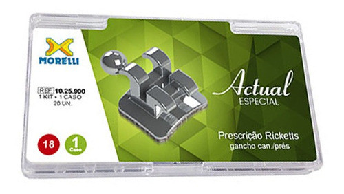 Kit De Bráquetes Ortodônticos 10.25.900 - Morelli 0