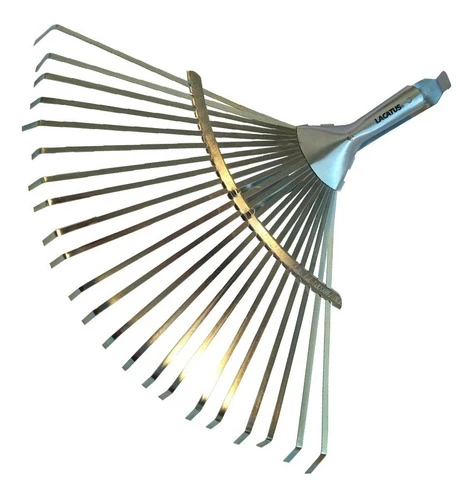 Barre Hojas Rastrillo Metálico Regulable 22 Dientes Lacatus 0