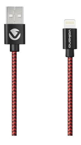 Cable Braids Mfi Lightning Color Negro - Mosca 0