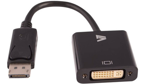 Adaptador Displayport A Dvi V7, Negro 0