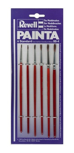 Pinceles Revell Painta Standard Set 6 Pinceles Autoslot 0