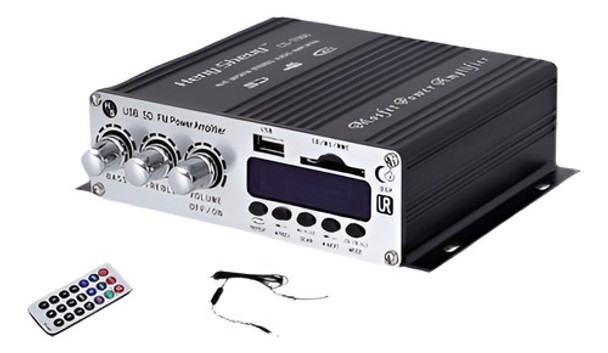 2 Canal De Auto Casa Amplificador Audio Estéreo Hi-fi Amplif 0