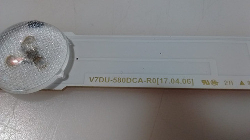 Tira Led Tramo A De 7 Leds Samsung Un58nu7103 Con Garantía! 0