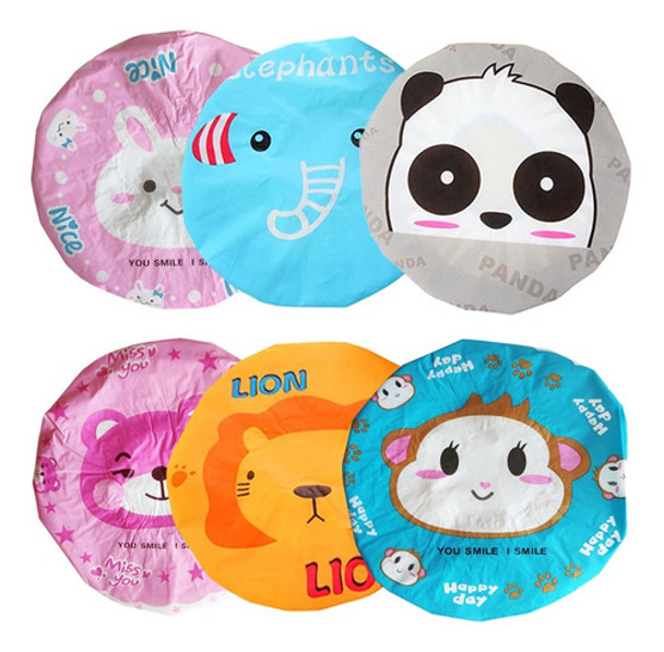 Kit 7 Toucas De Banho Infantil Bichinhos Sortidos 0 Kit 7 Toucas De Banho Infantil Bichinhos Sortidos 0
