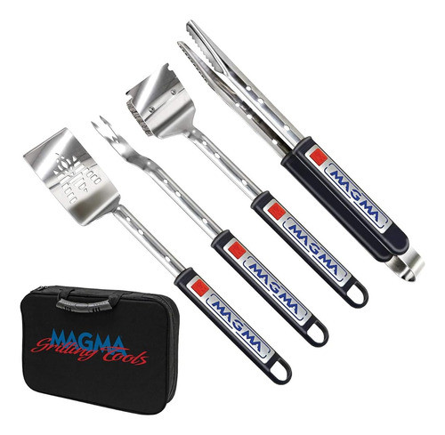Productos Magma, Conjunto De Herramientas De Parrilla Telesc 0