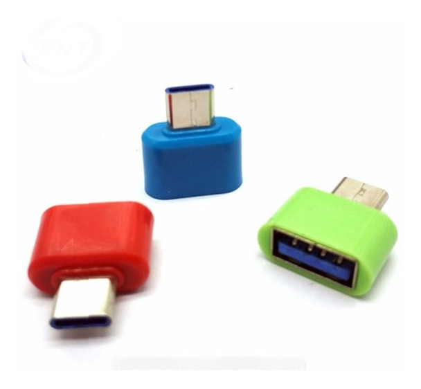 Adaptador Otg Usb Hembra Tipo C Macho Mmscompu 0