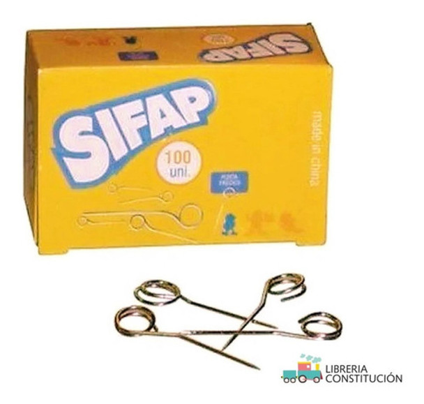 Alfiler Porta Precio Sifap X 100 U  3.5 Cm X 10 Cajas 0