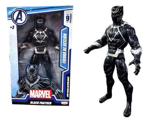 Juguete Muñeco Pantera Negra Articulado Marvel Superheroe 0