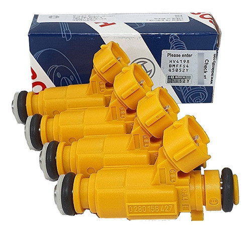 Kit De Inyectores Fiat Qubo Originales 0