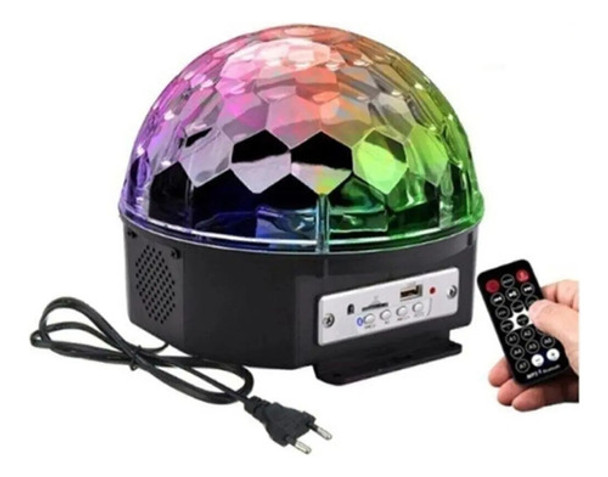 Bola De Luces Disco Colores Bluetooth Usb Parlante Control 0 Bola De Luces Disco Colores Bluetooth Usb Parlante Control 0